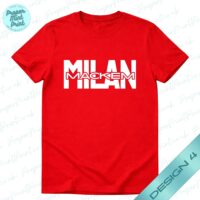4 Mackem in Milan Tshirt -Various Styles