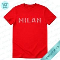 7 Mackem in Milan Tshirt -Various Styles