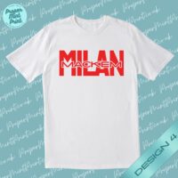 9 Mackem in Milan Tshirt -Various Styles